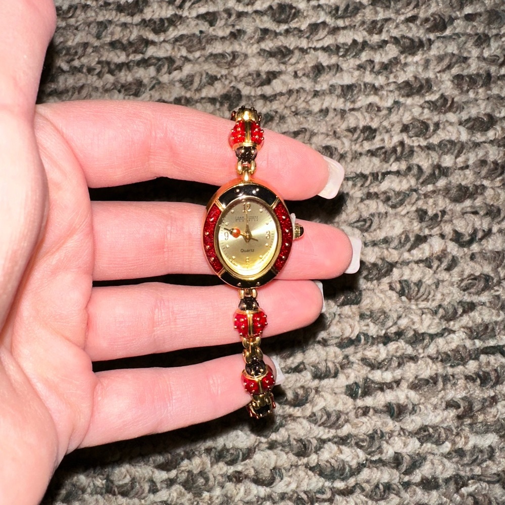 Joan rivers classic lady bug watch